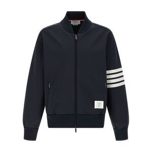 Thom Browne Men's Tech Viscose Bomber Jacket